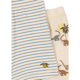 Konges Sløjd Kubi/Stripe Bluie Basic 2 Pakke Boy Underbukser GOTS