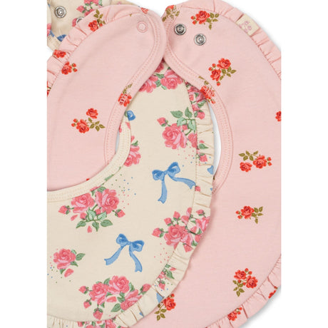 Konges Sløjd Bella Rosita/Rosa Pink Basic 2 Pakke Frill Smekke