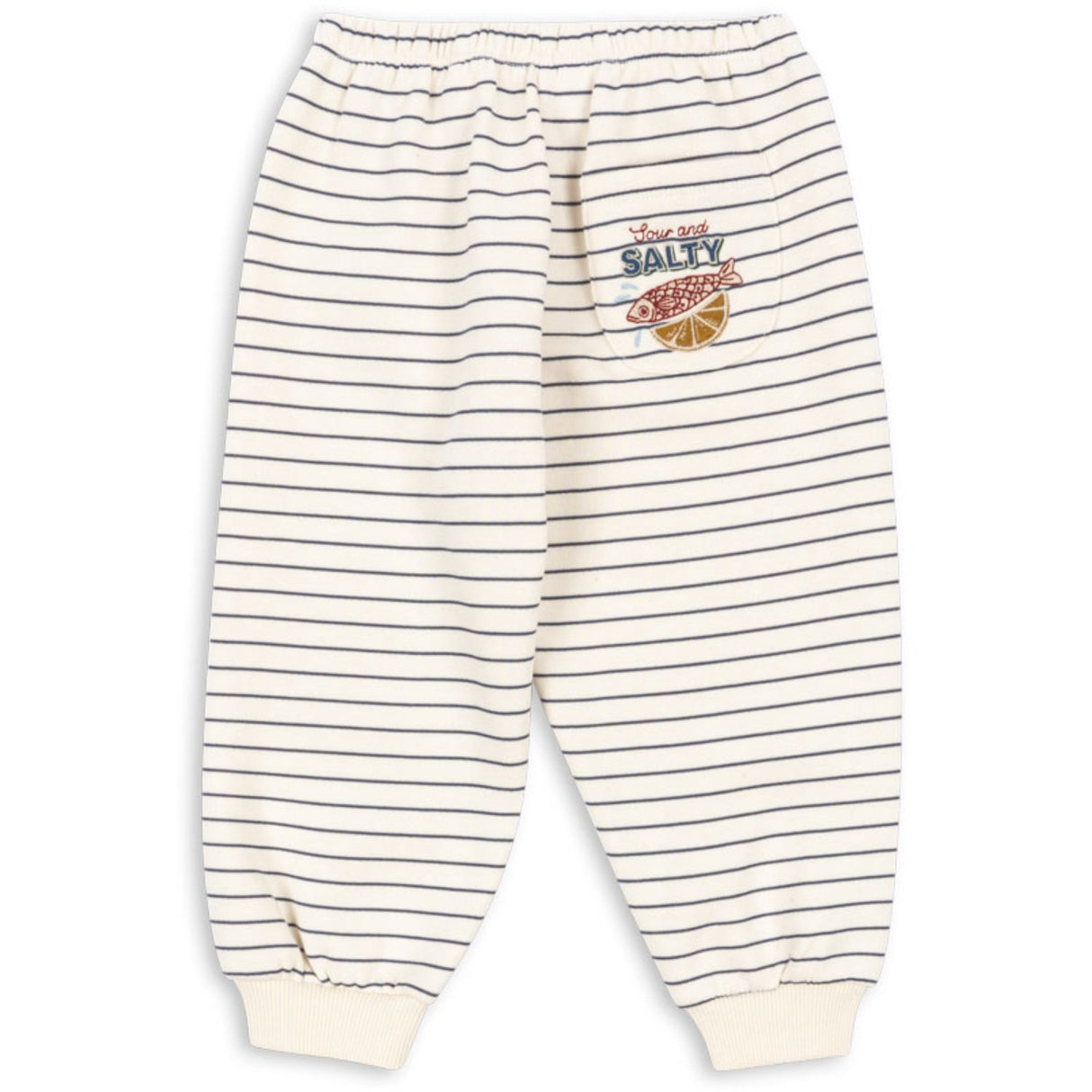 Konges Sløjd Captains Blue/Antique White Amio Sweat Bukser Ocs