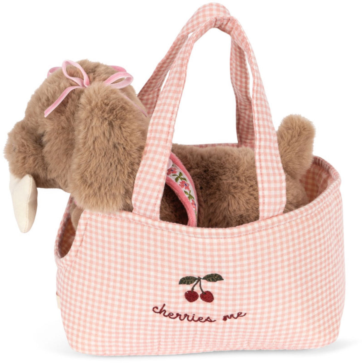 Konges Sløjd Pink Check Maude Puppy