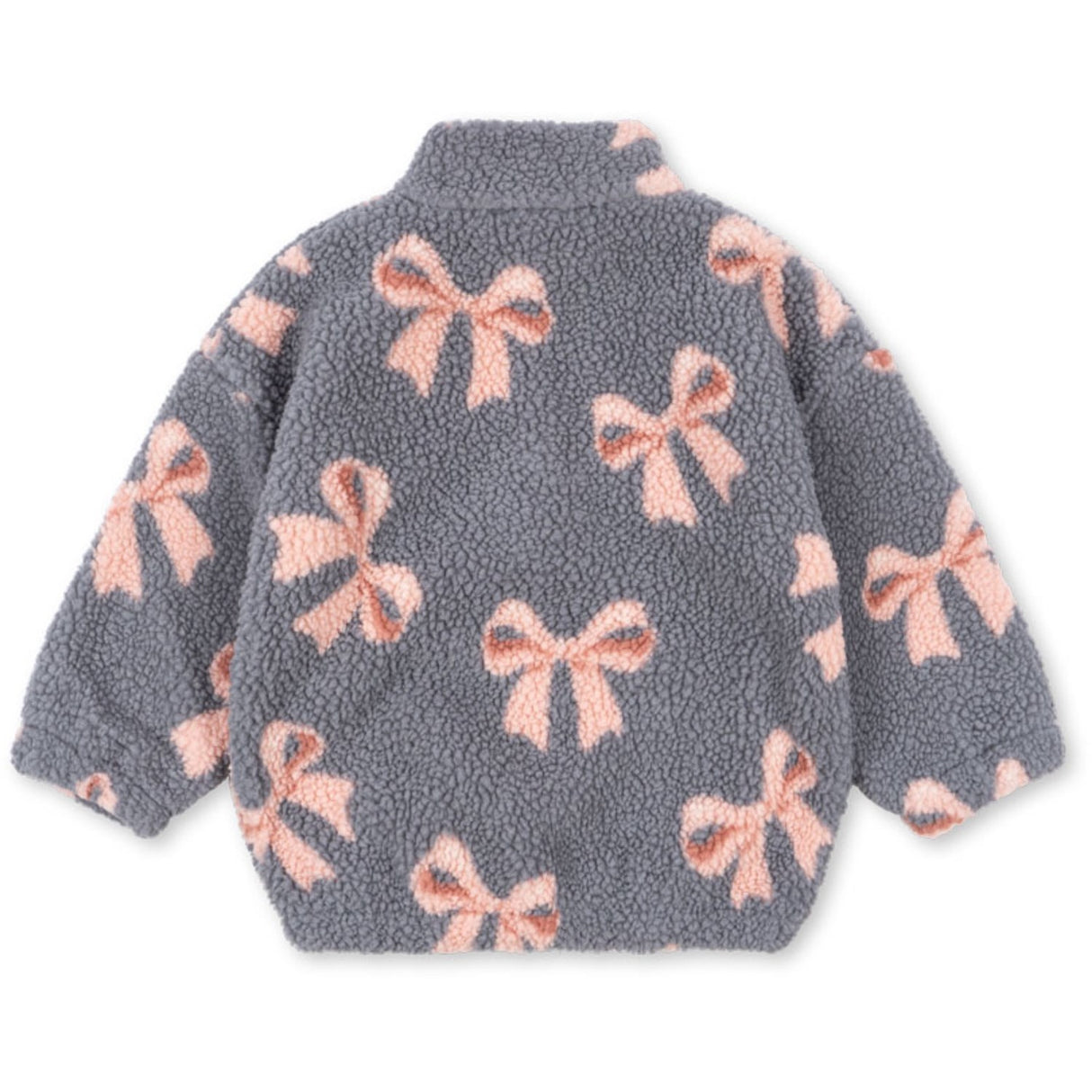 Konges Sløjd Bella Blue Bow Jody Teddybjørn Jakke Grs