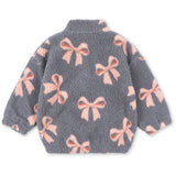 Konges Sløjd Bella Blue Bow Jody Teddybjørn Jakke Grs