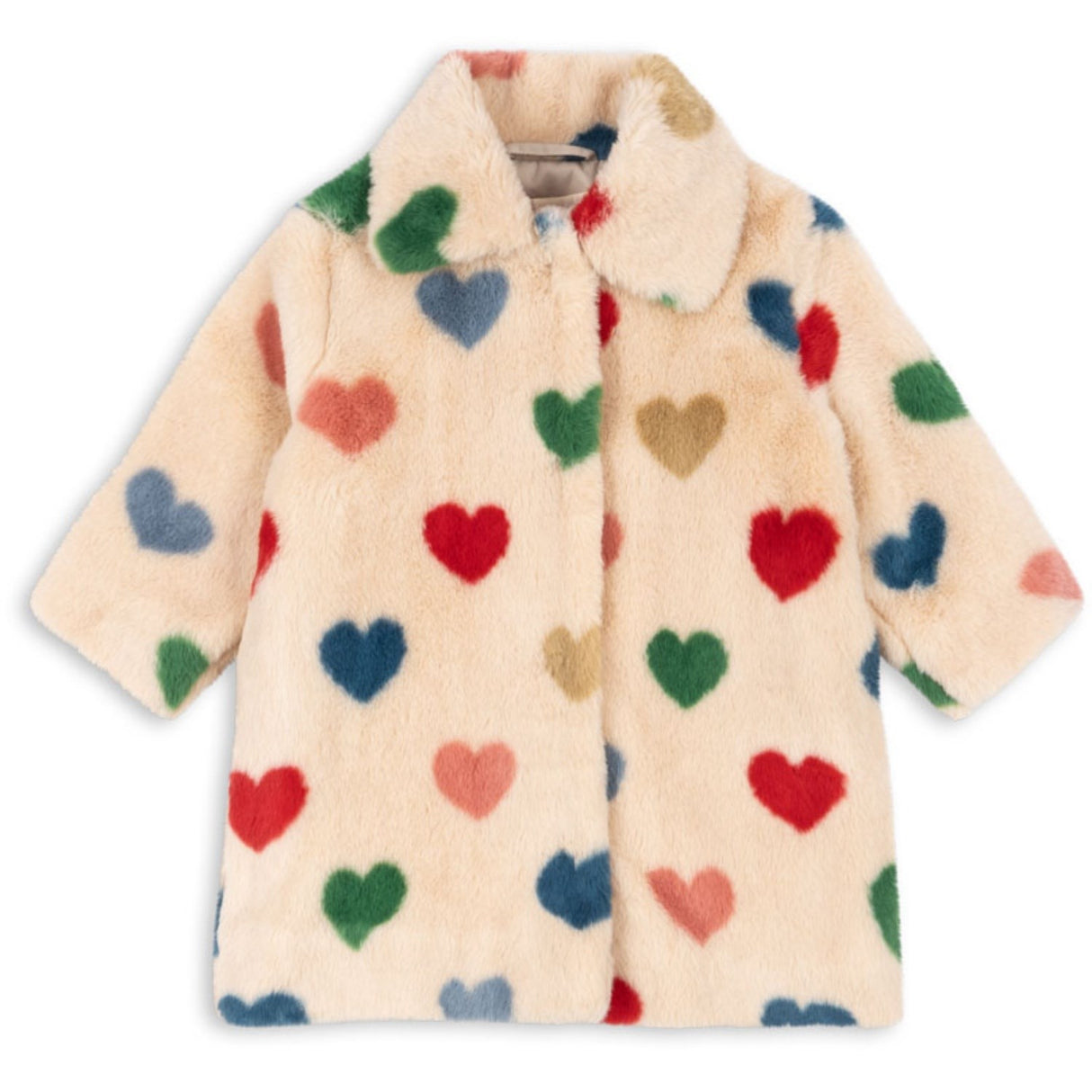 Konges Sløjd Bon Coeur Coloré Fuzzie Frakk Grs