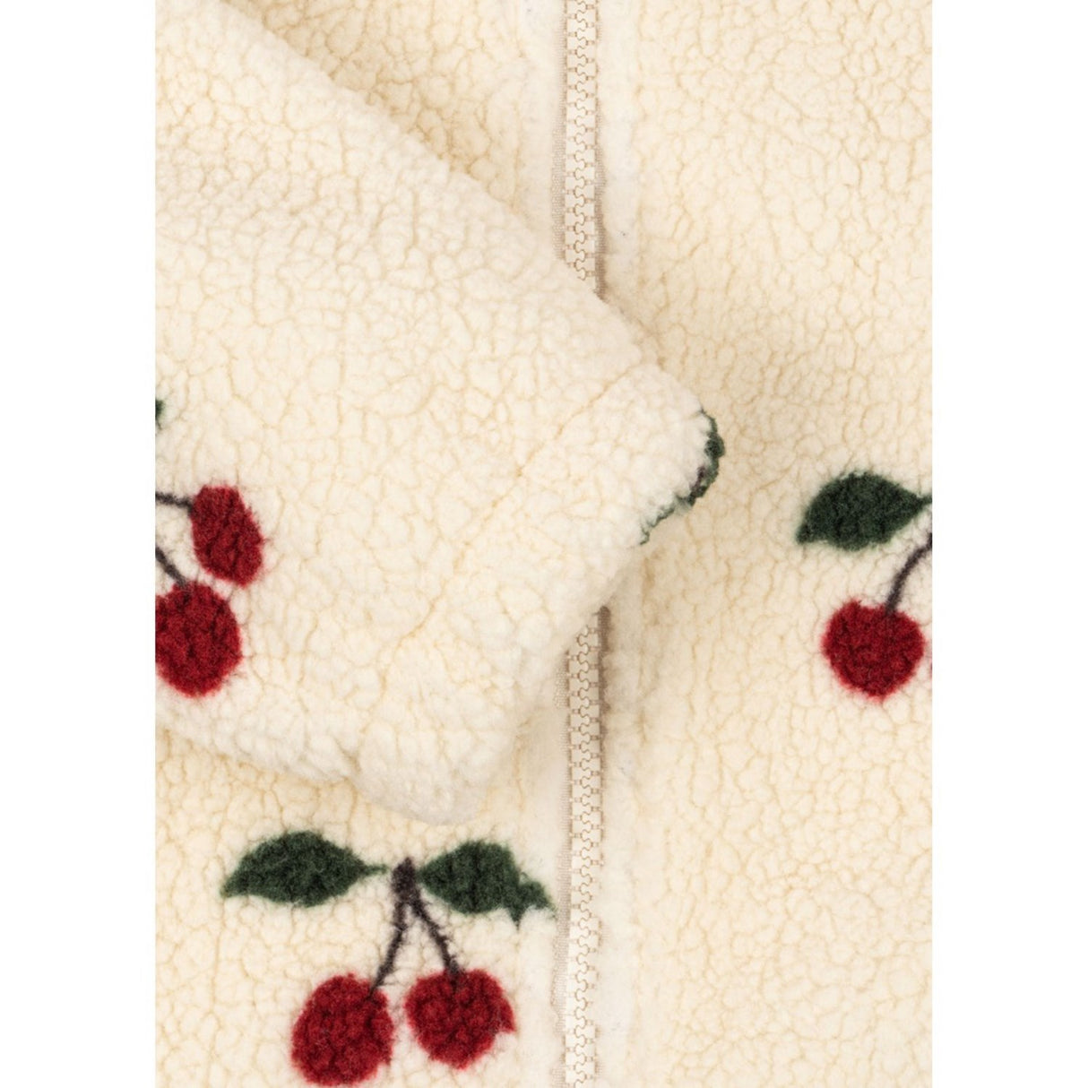 Konges Sløjd Ma Grande Cerise Jody Teddybjørn Jakke Grs