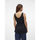 Mama;licious Black Mlevi Lia Sl Jrs Topp 2F Noos