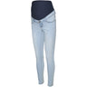 Vero Moda Maternity Light Blue Denim Vmmtanya S Piping Jeans Vi352 Ga Noos "34