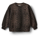 Sofie Schnoor Aop Leopard ElisSK Kids Collegegenser