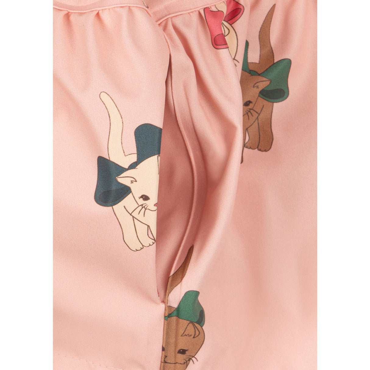 Konges Sløjd Bow Kitty Pink Rainy Palme Sett Girl