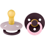 Bibs Dusky Lilac Smokk Studio Colour 2-Pakning Fusion Latex Plum Mix