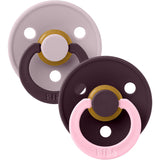 Bibs Dusky Lilac Smokk Studio Colour 2-Pakning Fusion Latex Plum Mix