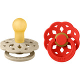 Bibs Vanilla Smokk Boheme 2-Pakning Latex Candy Apple