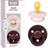 Bibs Petal Smokk Colour 2-Pakning Latex Plum