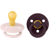 Bibs Petal Smokk Colour 2-Pakning Latex Plum