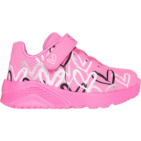Skechers Pink Uno Lite Love Levitate