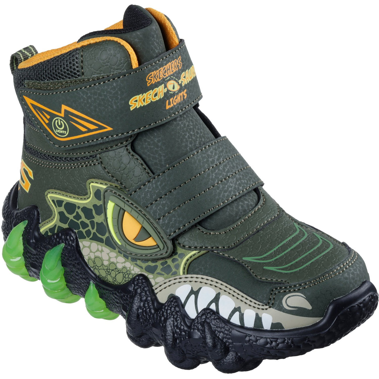 Skechers Olive Skech-O-Saurus Lights 2.0 A