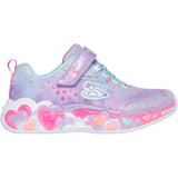 Skechers Purple Eternal Heart Lights