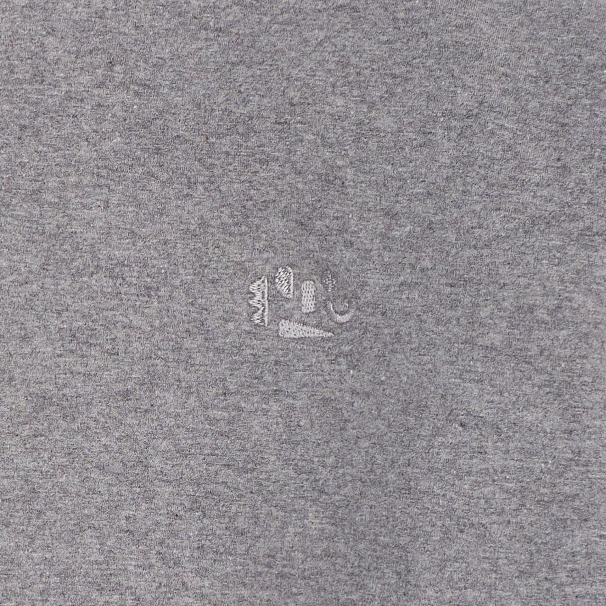 COPENHAGEN COLORS Dk Grey Mel Classic Collegegenser W. Logo Embroidery