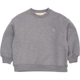 COPENHAGEN COLORS Dk Grey Mel Classic Collegegenser W. Logo Embroidery