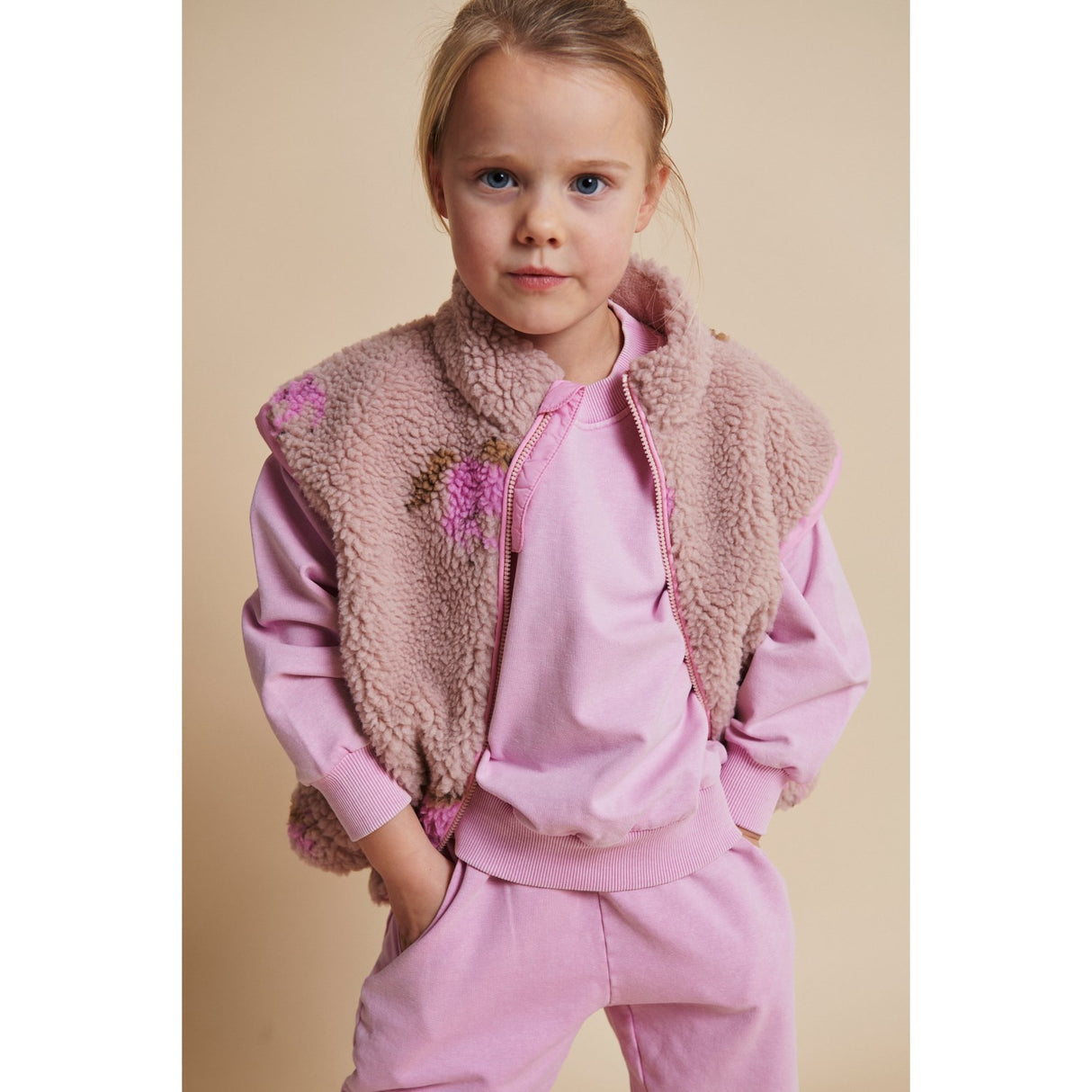 COPENHAGEN COLORS Syringa Classic Collegegenser W. Logo Embroidery