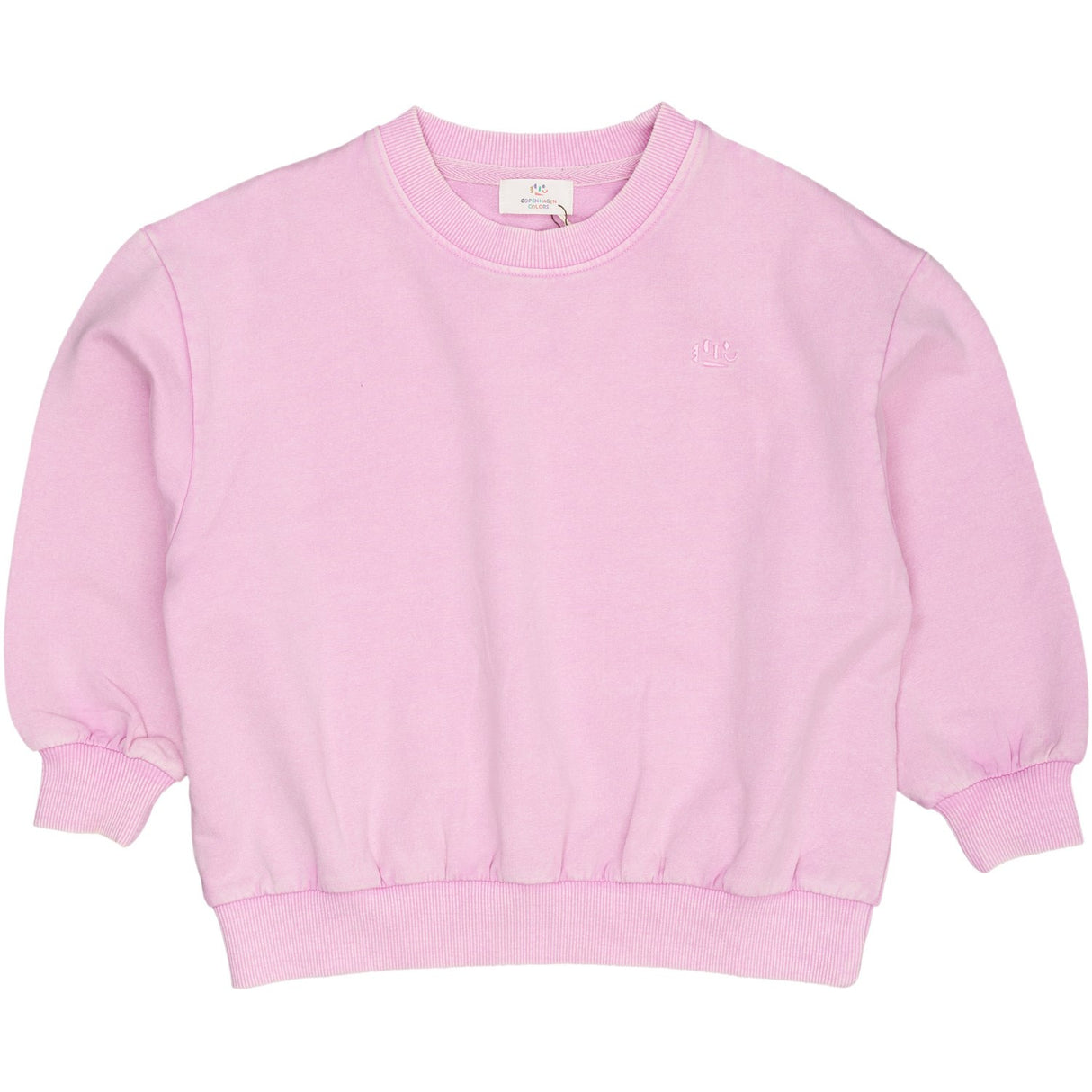 COPENHAGEN COLORS Syringa Classic Collegegenser W. Logo Embroidery