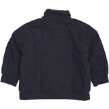 COPENHAGEN COLORS Navy Twill Bumper Jakke W. Sherpa Halsbånd