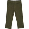COPENHAGEN COLORS Dk Green Twill Chinos Slim - Med Stretch