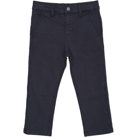 COPENHAGEN COLORS Navy Twill Chinos Slim - Med Stretch