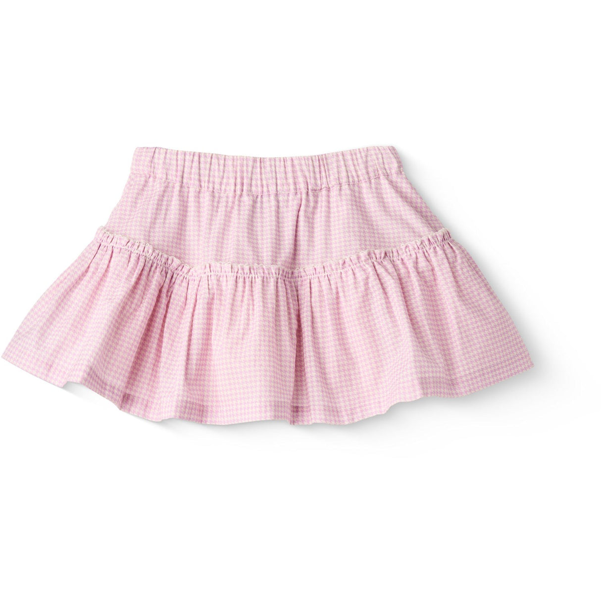 COPENHAGEN COLORS Syringa Comb. Houndstooth Skjørt W. Tyll