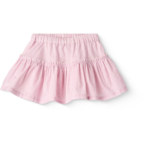 COPENHAGEN COLORS Syringa Comb. Houndstooth Skjørt W. Tyll