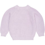COPENHAGEN COLORS Lavender Strikket Classic Rib Bluse