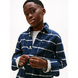 Tommy Hilfiger Black Check Window Pane Check Skjorte Ls