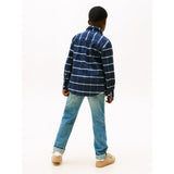 Tommy Hilfiger Black Check Window Pane Check Skjorte Ls