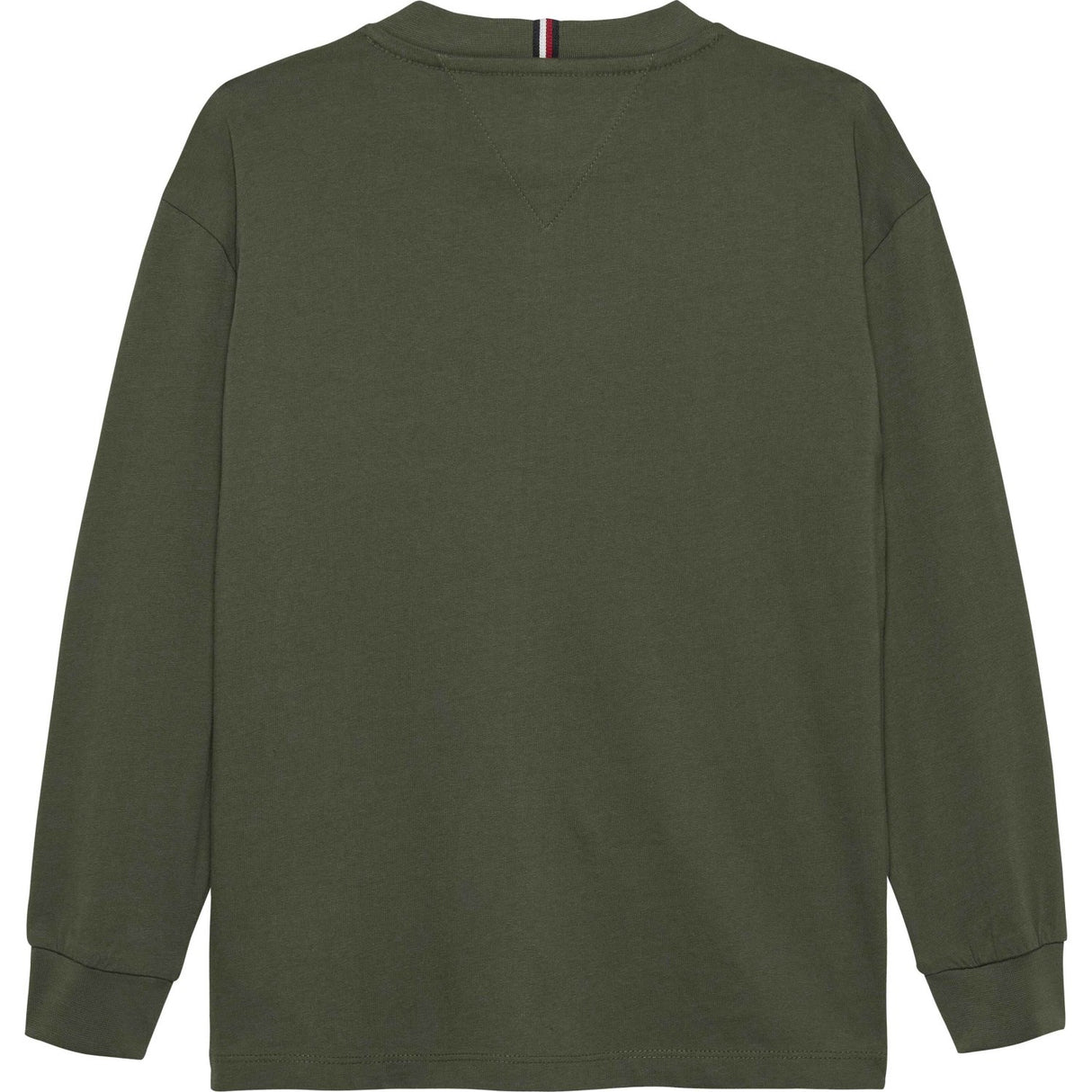 Tommy Hilfiger Pewter Green Essential T-Shirt Ls