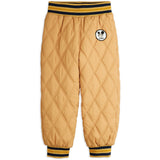 Mini Rodini Beige Ritzratz Patch Vattert Outerwear Trousers