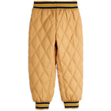 Mini Rodini Beige Ritzratz Patch Vattert Outerwear Trousers