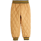 Mini Rodini Beige Ritzratz Patch Vattert Outerwear Trousers