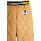 Mini Rodini Beige Ritzratz Patch Vattert Outerwear Trousers