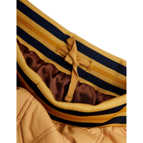 Mini Rodini Beige Ritzratz Patch Vattert Outerwear Trousers