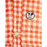 Mini Rodini Red Ritzratz Patch Gingham AOP Heavy Puffer