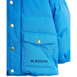 Mini Rodini Blue Solid Heavy Puffer