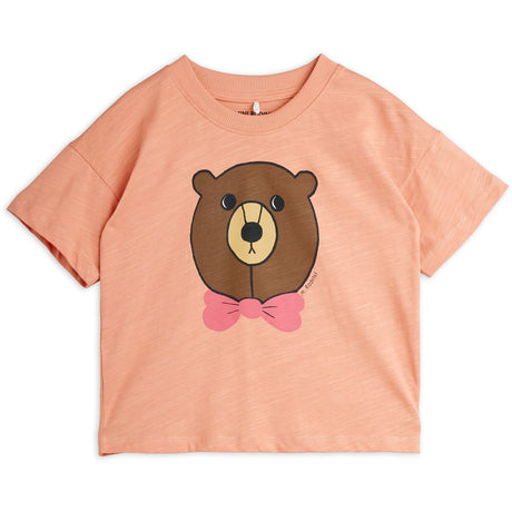Mini Rodini Pink Bjørn Sp Ss Tee