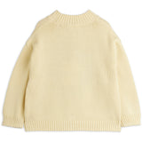 Mini Rodini Off-white Bjørn Intarsia Strikk Sweater