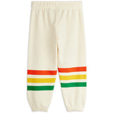 Mini Rodini Off-white Bjørn Stripe Sweatpants