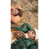 Mini Rodini Off-white Bjørn Intarsia Strikk Sweater