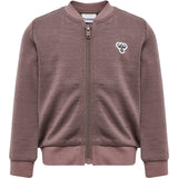 Hummel Twilight Mauve Mini Ull Zip Jakke Bee