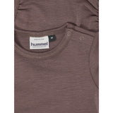 Hummel Twilight Mauve Mini Ull Rib Body L/S