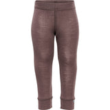 Hummel Twilight Mauve Mini Ull Rib Leggings