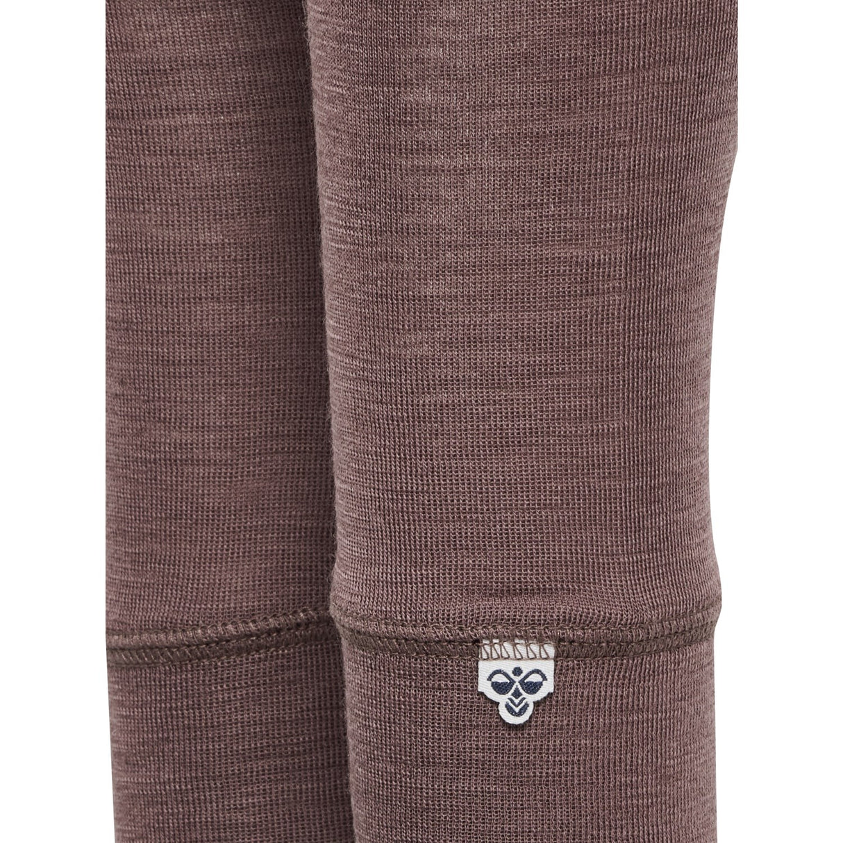 Hummel Twilight Mauve Mini Ull Rib Leggings
