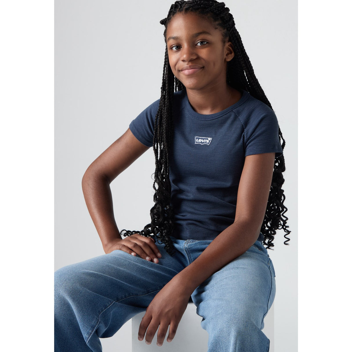 Levi's Big Dipper Farge Block Raglan Topp