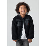 Levi's Jet Black Utility Sherpa Jakke
